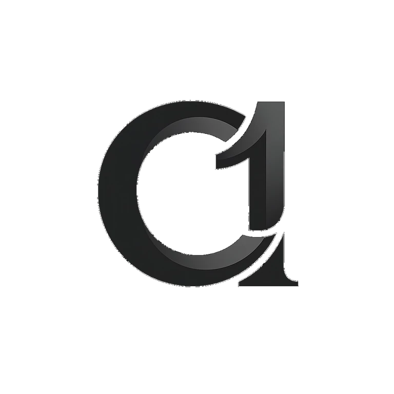 One or two stylized initials forming the whole mark
